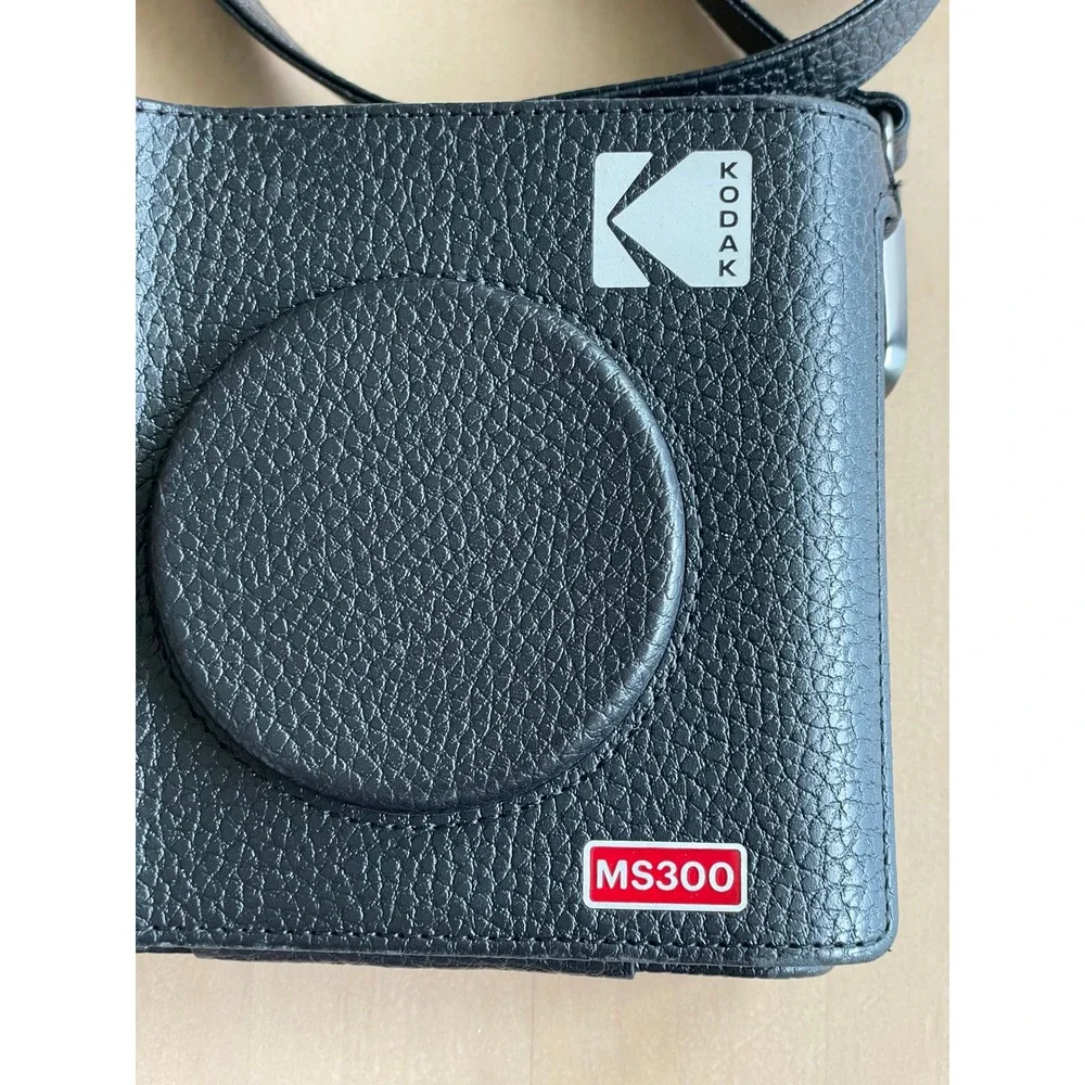 Kodak Mini Shot 3 Era MS300 Camera Case Black Crossbody Shoulder Strap